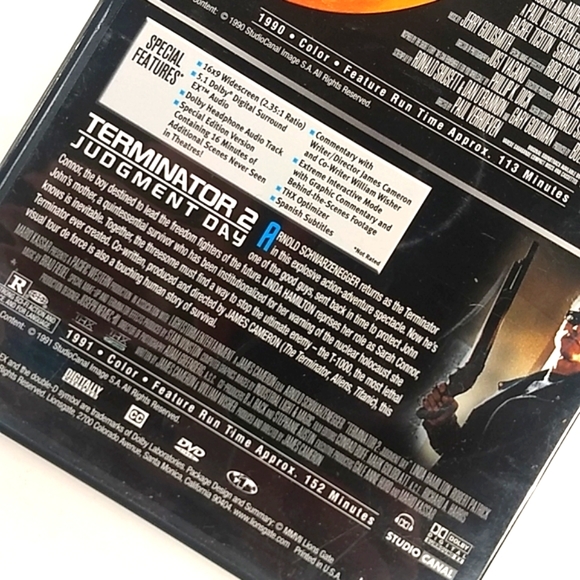 Schwarzenegger Double Feature: Total Recall & Terminator 2 DVD - Picture 11 of 12
